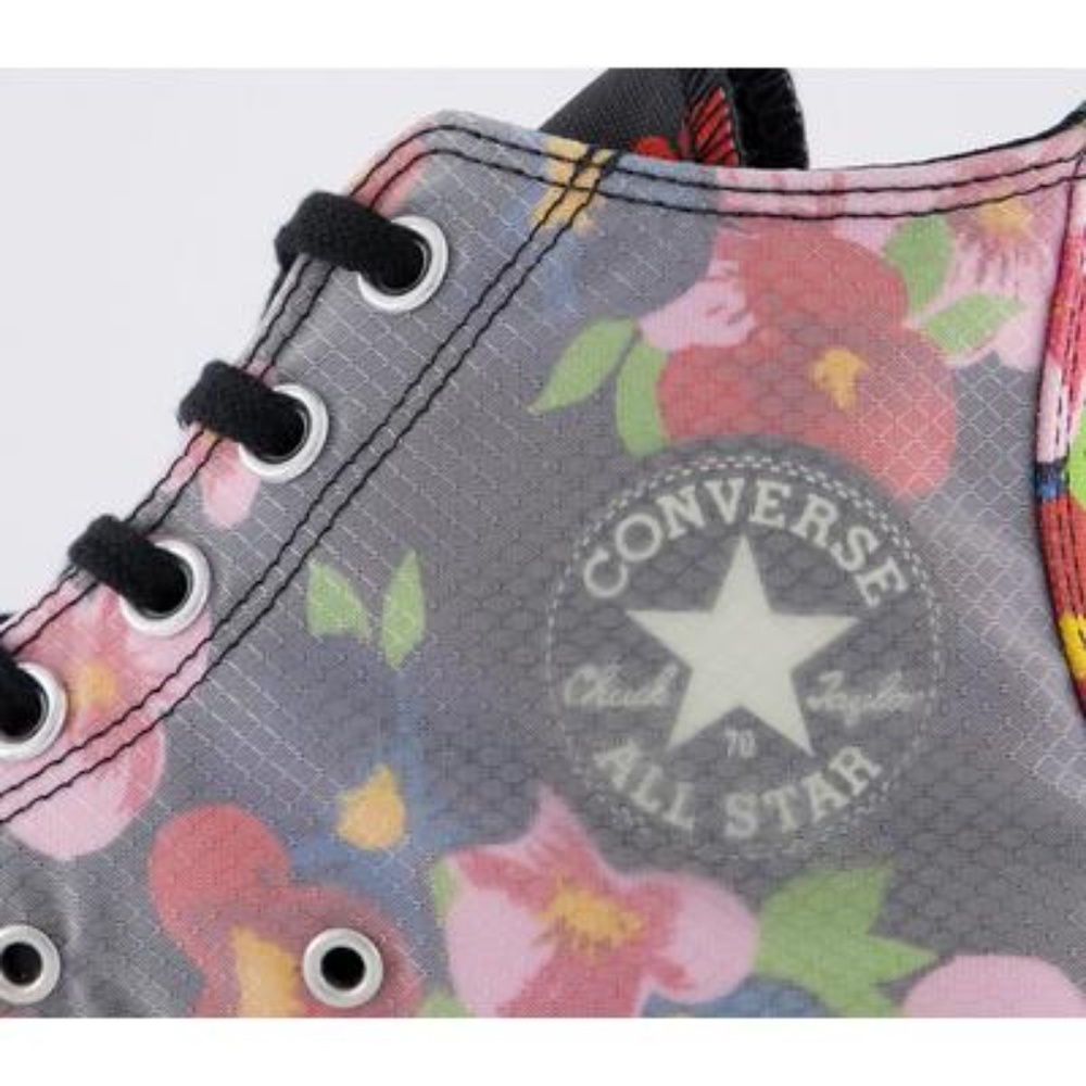 NIB Converse All Star Hi Egret Floral Chuck 70 - Picture 3 of 7